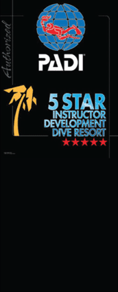 PADI registration and 5 star diving resort 