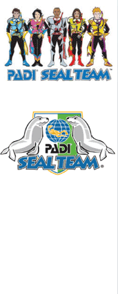 PADI seal team logos